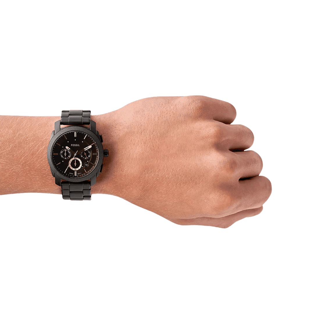 Fossil-Machine-Mens-Black-Dial-Stainless-Steel-Band-Chronograph-Watch-FS4682-Analog-Display-4.png
