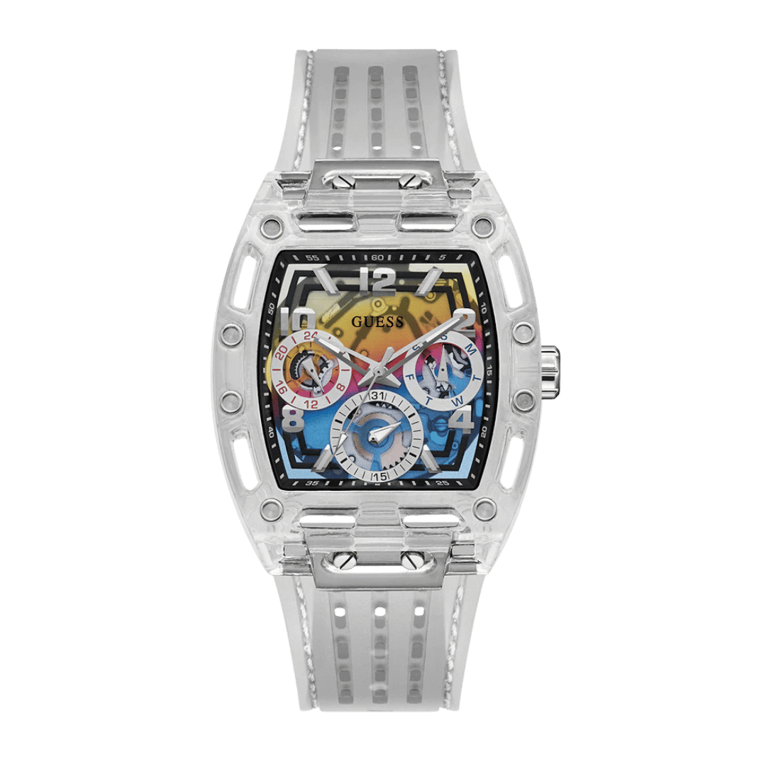 GUESS-Mens-Clear-Multi-function-Watch-GW0499G3-White-strap-1.png