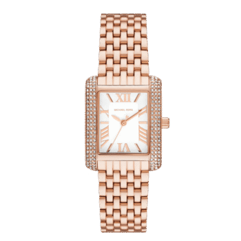 Original Michael Kors Emery Three-Hand Rose Gold-Tone Stainless Steel Women’s Watch MK4743 33mm
