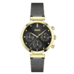 Original BOSS Analogue Multifunction Quartz Watch for Women with Stainless Steel Bracelet 1502627 – 36mm