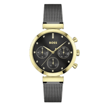 Original BOSS Analogue Multifunction Quartz Watch for Women with Stainless Steel Bracelet 1502627 – 36mm