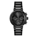 Original BOSS Chronograph Quartz Watch for Men with Black Stainless Steel Bracelet – 1514001
