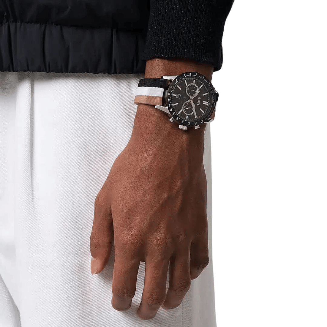 Original-BOSS-Chronograph-Quartz-Watch-for-Men-with-Black-White-and-Beige-Leather-Strap-1513963-5.png