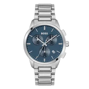 Original BOSS HB Men’s Analog Quartz Watch with Stainless Steel Strap 1513927
