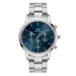 Original DANIEL WELLINGTON Watch ICONIC CHRONOGRAPH LINK ARCTIC DW00100644 – 42mm