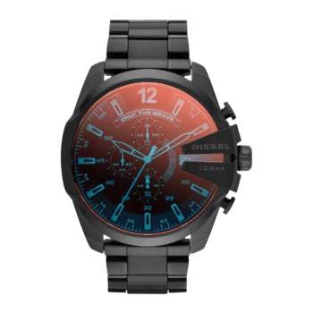 Original Diesel Watch Mega Chief Chronograph for Men DZ4318 – 51mm