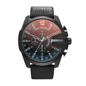 Original Diesel Watch Mega Chief Chronograph for Men DZ4323 – 51mm