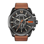Original Diesel Watch Mega Chief Chronograph for Men DZ4343  – 51mm