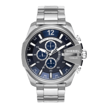 Original Diesel Watch Mega Chief Chronograph for Men DZ4417-51mm