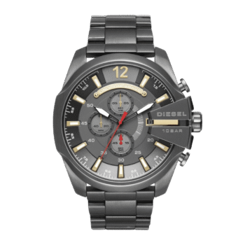 Original Diesel Watch Mega Chief Chronograph for Men DZ4421-51mm