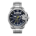 Original Diesel Watch Mega Chief Chronograph for Men DZ4465  – 51mm