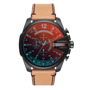 Original Diesel Watch Mega Chief Chronograph for Men DZ4476 – 51mm