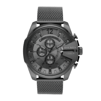 Original Diesel Watch Mega Chief Chronograph for Men DZ4527 – 51mm