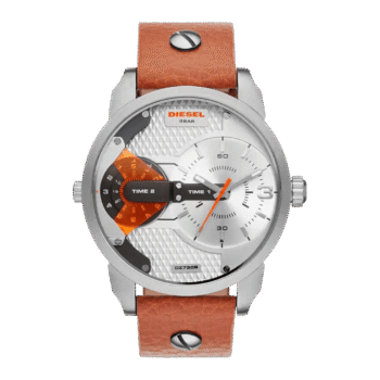 Original Diesel Watch Mini Daddy Dual Time for Men DZ7309 – 46mm