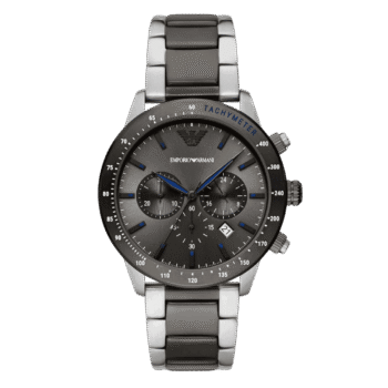 Original Emporio Armani Watch AR11391 Black Dial 44mm