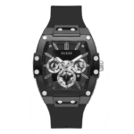 Original GUESS GW0203G3 Men’s Rubber Quartz Analog Wrist Watch 43mm