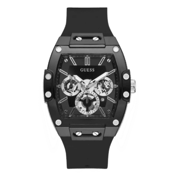 Original GUESS GW0203G3 Men’s Rubber Quartz Analog Wrist Watch 43mm