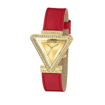 Original GUESS Ladies Red Gold Tone Analog Watch – GW0504L2 – 34mm