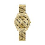 Original GUESS Women’s W1279L2 Analog Display Japanese Quartz Stainless Steel Band Watch, Gold – 36mm