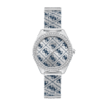 Original Guess Analog Silver Dial Women’s Watch-W1279L1, Silver – 36mm