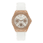 Original Guess Watch For Women W0846L5 – White Color with White Dial – 40mm