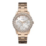 Original Guess Women’s White Dial Stainless Steel Band Watch – W0335L3 – 40mm