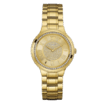 Original Guess Women’s Gold Dial Stainless Steel Band Watch – W0637L2 – 36mm