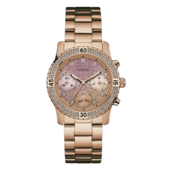 Original Guess Women’s Multi Color Dial Stainless Steel Band Watch – W0774L3 – 38mm
