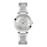 Original Guess Women’s Stainless Steel Analog Watch W1288L1 – 36 mm – Silver – Water Resistance