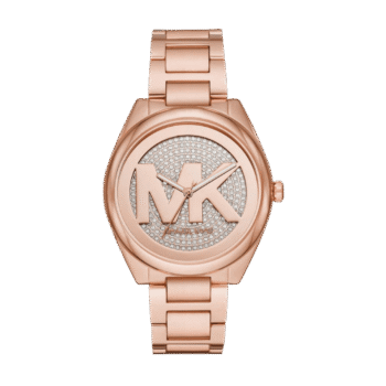 Original Michael Kors Ladies Watch Janelle Rose Gold MK7312 – 42mm