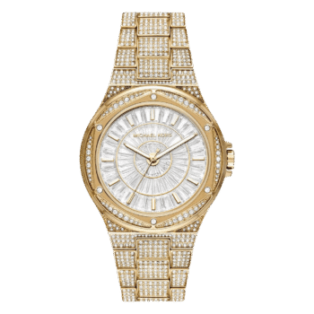 Original Michael Kors Lennox Three Hand Crystals Women Watch For MK6991 41mm