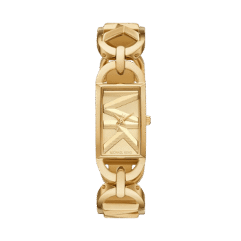 Original Michael Kors MK Empire Three-Hand Gold-Tone Stainless Steel Watch MK7406 GOLD 30mm