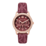 Original Michael Kors MK2967 Women’s Leather Chronograph Wrist Watch – 40mm