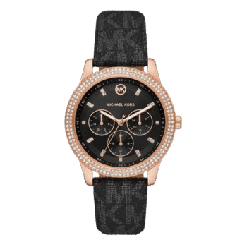 Original Michael Kors MK6968 Tibby Multifunction crystal-embellished Women’s Watch black dial – 40mm