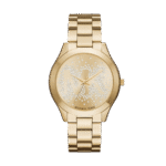 Original Michael Kors Women’s Gold Dial Stainless Steel Band Watch – MK3590