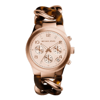 Original Michael Kors Women’s MK4269 Two-Tone Stainless Steel Watch, Rose, Standard, Fashion Watches