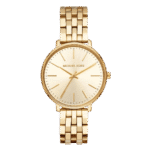 Original Michael Kors Women’s Pyper Three-Hand Gold-Tone Stainless Steel Watch – 38mm