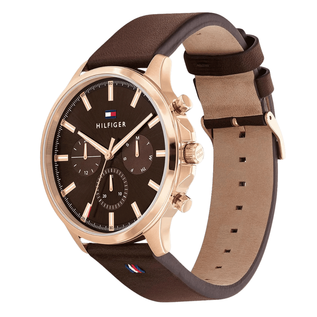Original-Tommy-Hilfiger-Analogue-Multifunction-Quartz-Watch-for-Men-with-Dark-Brown-Leather-Strap-1710497-2.png