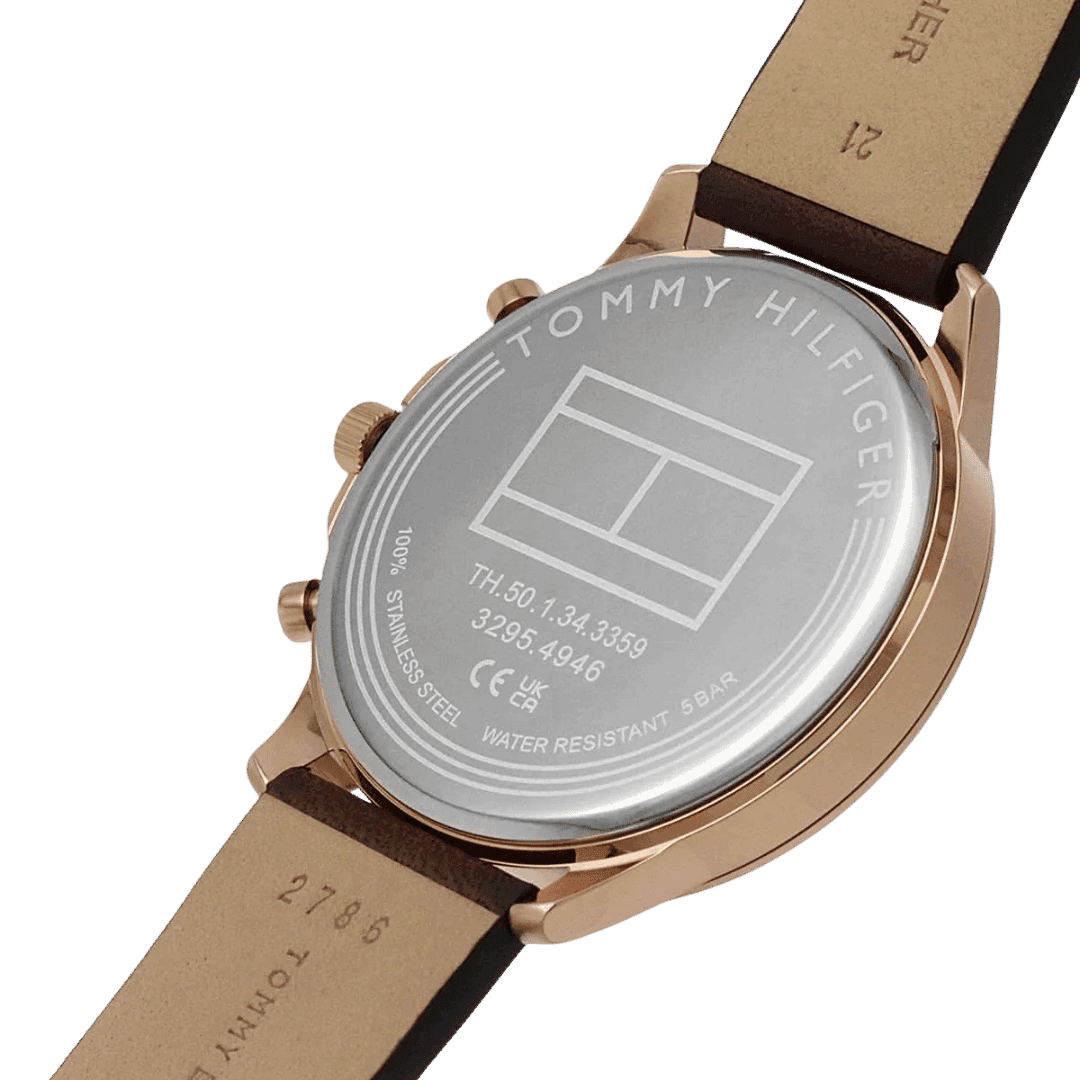 Original-Tommy-Hilfiger-Analogue-Multifunction-Quartz-Watch-for-Men-with-Dark-Brown-Leather-Strap-1710497-4.png