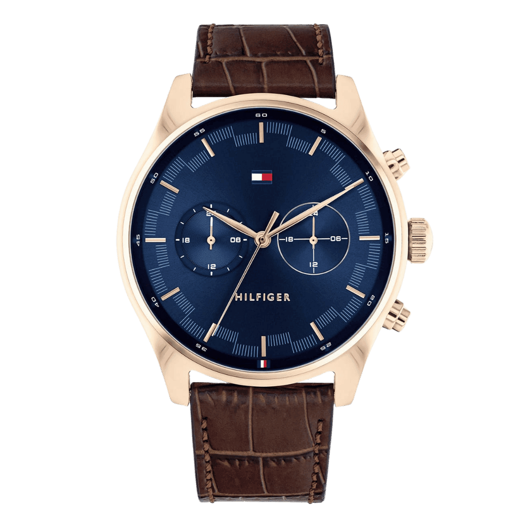 Original-Tommy-Hilfiger-Mens-Analog-Quartz-Watch-with-Leather-Strap-1710423-Blue-strap-1.png