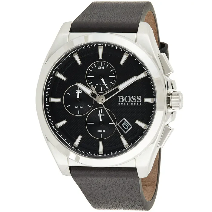 1513881-hugo-boss-watch-men-black-dial-leather-strap-quartz-battery-analog-chronograph-grandmaster_4