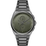 Hugo Boss Hugo Boss Steer Men's Watch 1514045 - Green Dial Stainless Steel