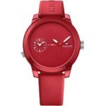 Tommy Hilfiger Men's Sport Watch - Model 1791323 | Bold Red Silicone Design