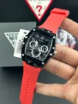 gw0203g4-guess-square-watch-men-black-dial-rubber-red-strap-quartz-battery-analog-phoenix