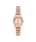 Michael Kors Lexington Three-Hand Rose Gold-Tone Stainless Steel Watch - Model MK4739