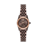 Lexington Analog Quartz Watch for Women, 26 mm Case Diameter, Rose Gold/Brown MK4844