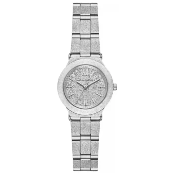 Michael Kors Billie MK7555 - Women’s Petite Silver‑Tone Stainless Steel Quartz Watch