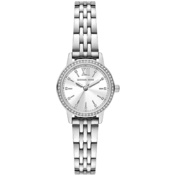 Michael Kors Michael Kors Mini Melissa Pavé Women’s Watch MKO1171 - Silver-Tone Stainless Steel