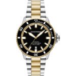 Emporio Armani Sea Explorer Men's Automatic Watch - Two-Tone Stainless Steel | 200M Water Resistant | Model AR60089