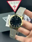 open-box-guess-richmond-quartz-black-dial-two-tone-mens-watch-u1179g2